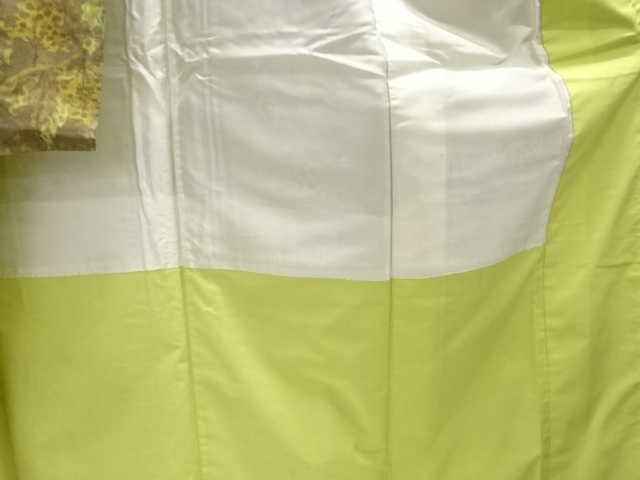  樹木模様小紋着物